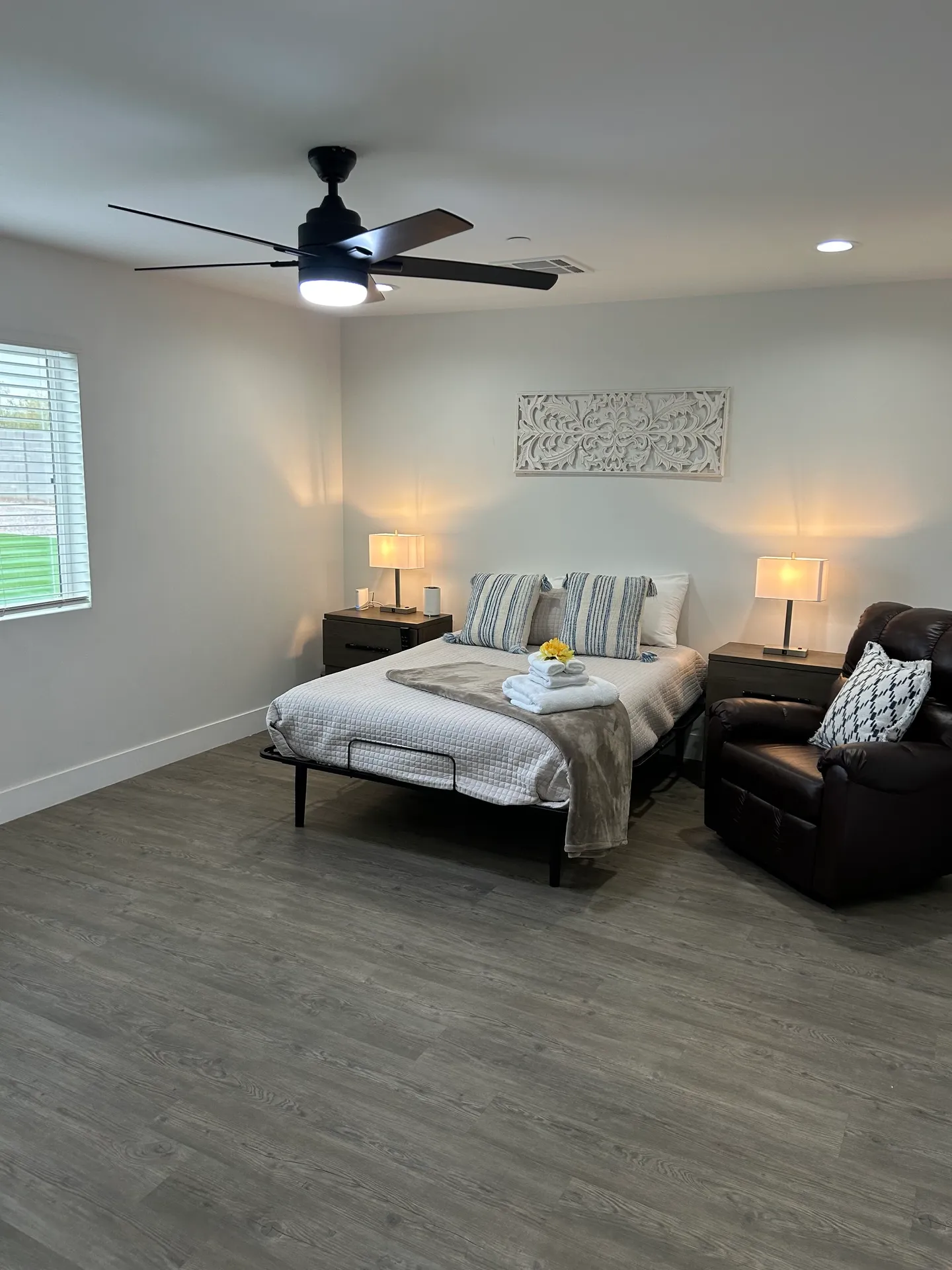Private suite bedroom